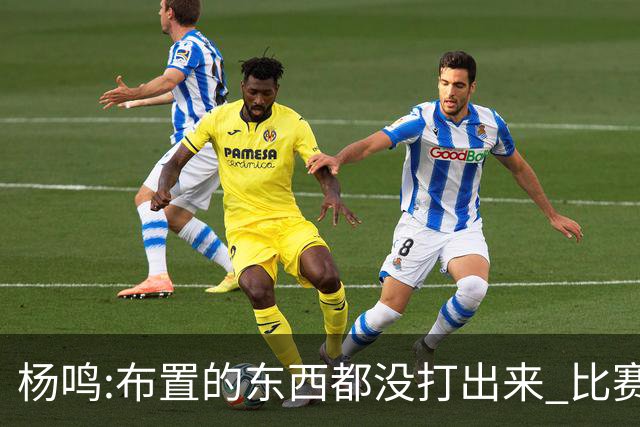 杨鸣:布置的东西都没打出来 比赛打得一塌糊涂